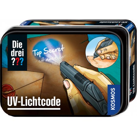 KOO Die drei ??? UV-Lichtcode (gr. Dose)  632397
