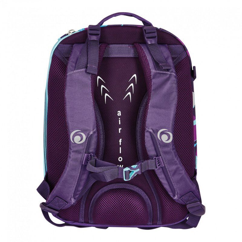 Herlitz Ultimate CamoPurple sac à dos Cartable sac à dos Bleu, Violet Polyester