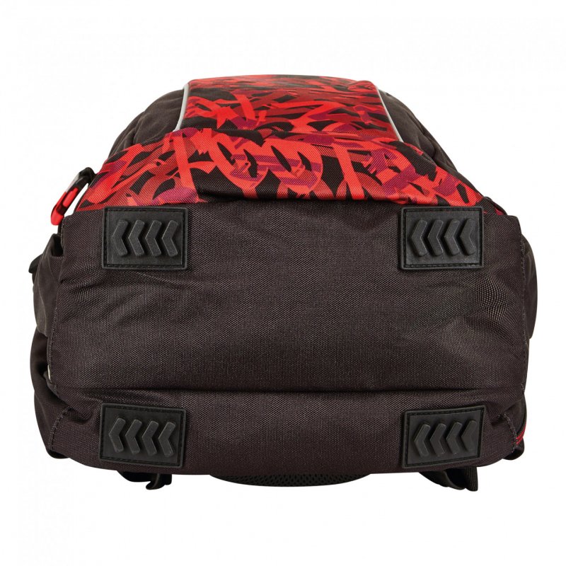 Herlitz Ultimate Graffiti sac à dos Sac à dos de sport Noir, Rouge Polyester