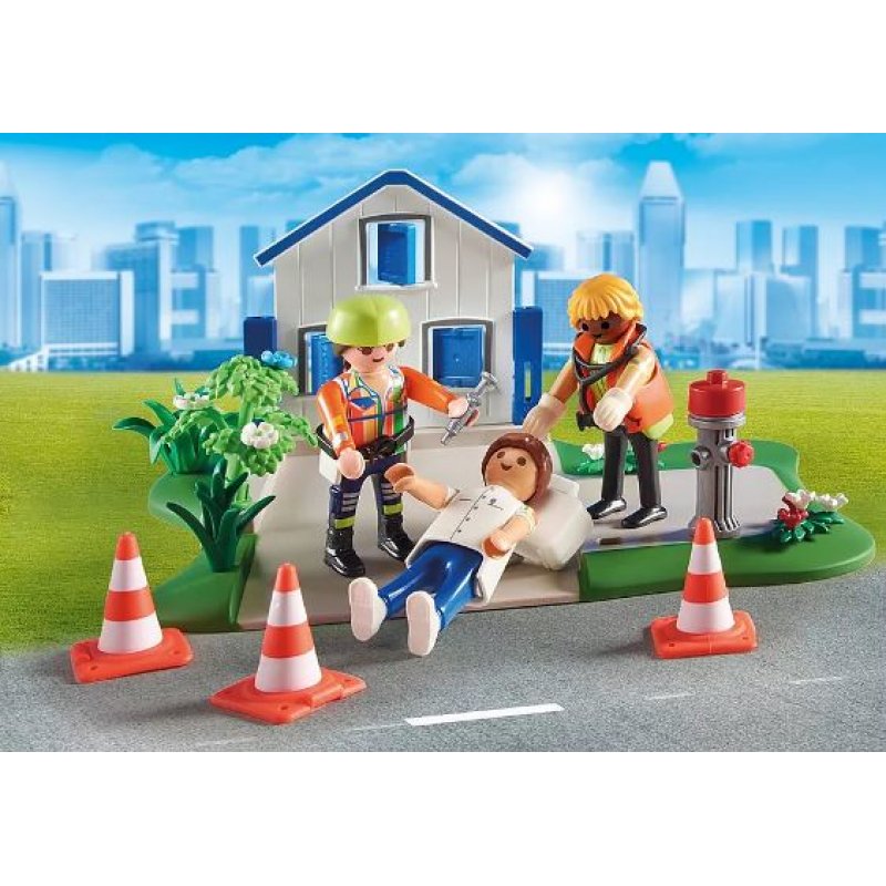 Playmobil Figures Secouristes