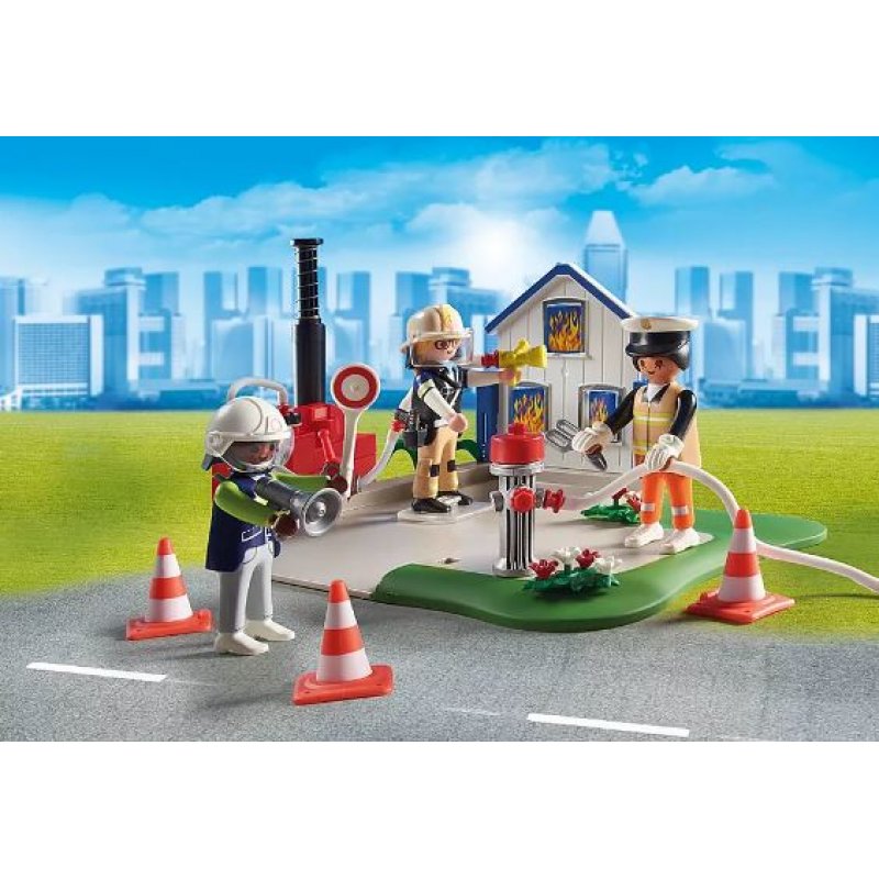 Playmobil Figures Secouristes