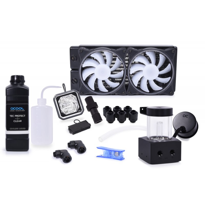 Alphacool ST30 Processor Liquid сooling kit 12 cm Multicolour