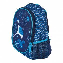 Herlitz Rookie Deep Ocean backpack School backpack Blue, Navy Polyester