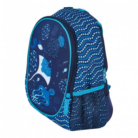 Herlitz Rookie Deep Ocean backpack School backpack Blue, Navy Polyester