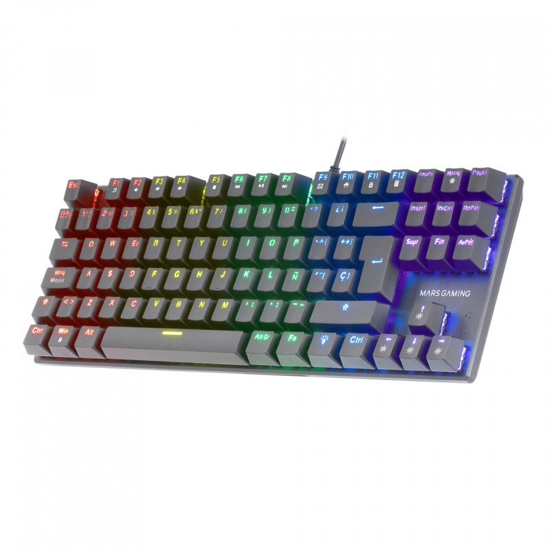 Mars Gaming MK80 keyboard USB AZERTY French Black