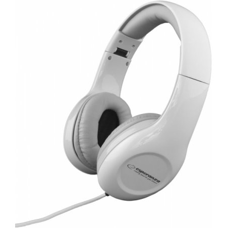 Esperanza EH138W écouteur/casque Écouteurs Avec fil Arceau Musique Blanc