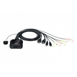 Adap KVM Switch Aten 2P USB 4K HDMI CS22H