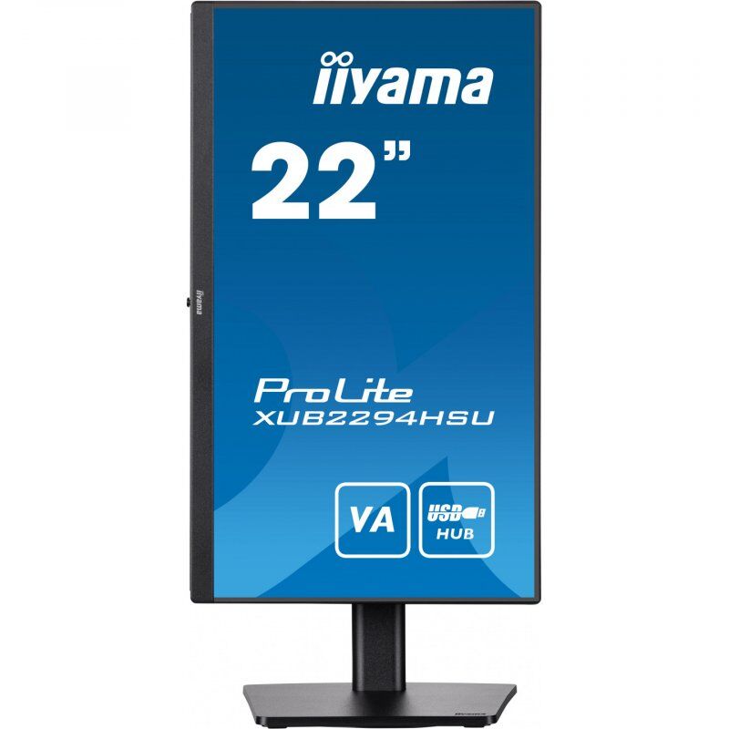 iiyama ProLite XUB2294HSU-B2 écran plat de PC 54,6 cm (21.5") 1920 x 1080 pixels Full HD LCD Noir