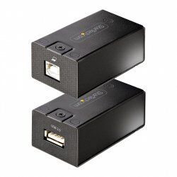 StarTech.com 150m (492ft) USB 2.0 Extender over Cat5e/Cat6 Ethernet Cable, Externally Powered USB Extender via RJ45/Netw
