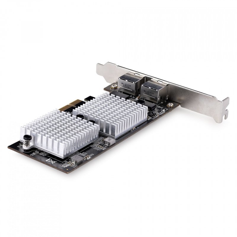 StarTech.com Carte Adaptateur Réseau PCIe 10GbE à 2 Ports - Carte Ethernet PCI Express pour PC/Serveur - Carte Réseau