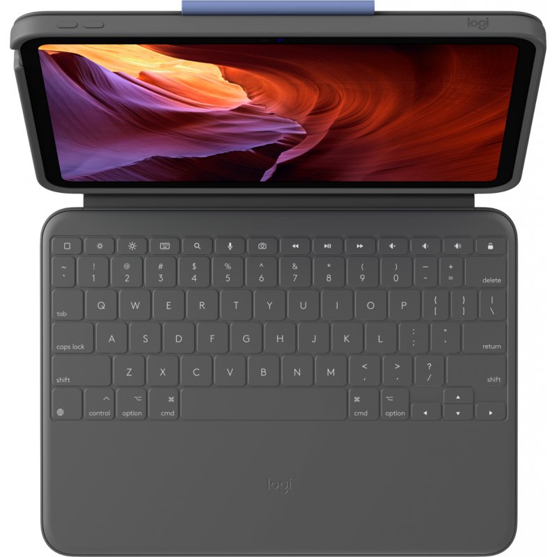 Logitech Rugged Folio Graphite Smart Connector QWERTZ Allemand