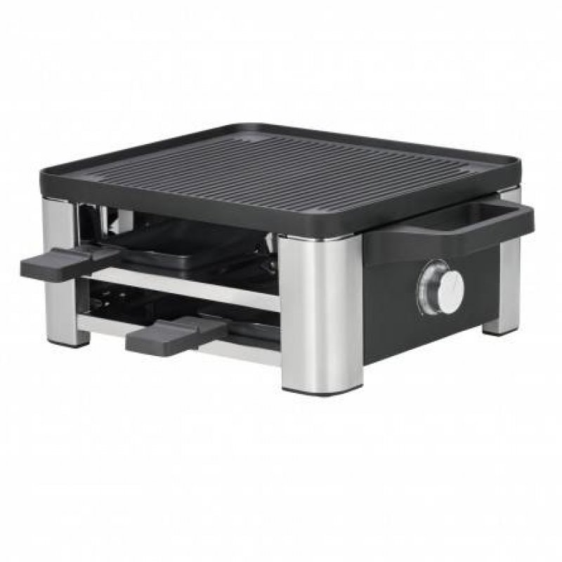 WMF 61.3024.5155 raclette 4 personne(s) Noir, Acier inoxydable