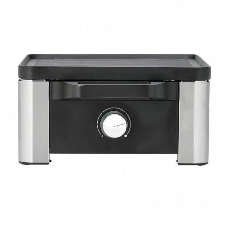 WMF 61.3024.5155 raclette grill 4 person(s) Black, Stainless steel
