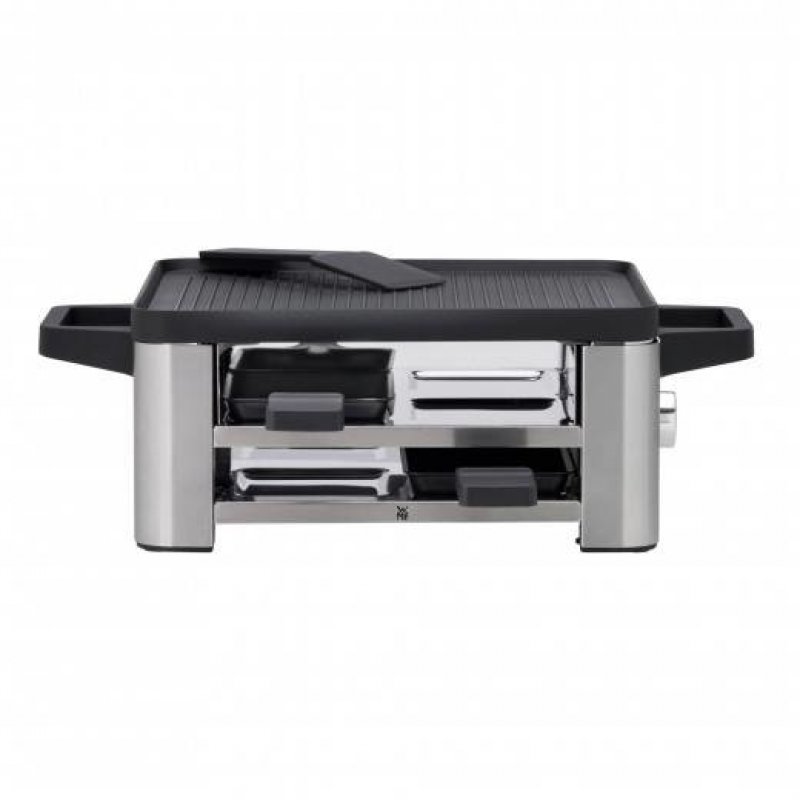 WMF 61.3024.5155 raclette 4 personne(s) Noir, Acier inoxydable