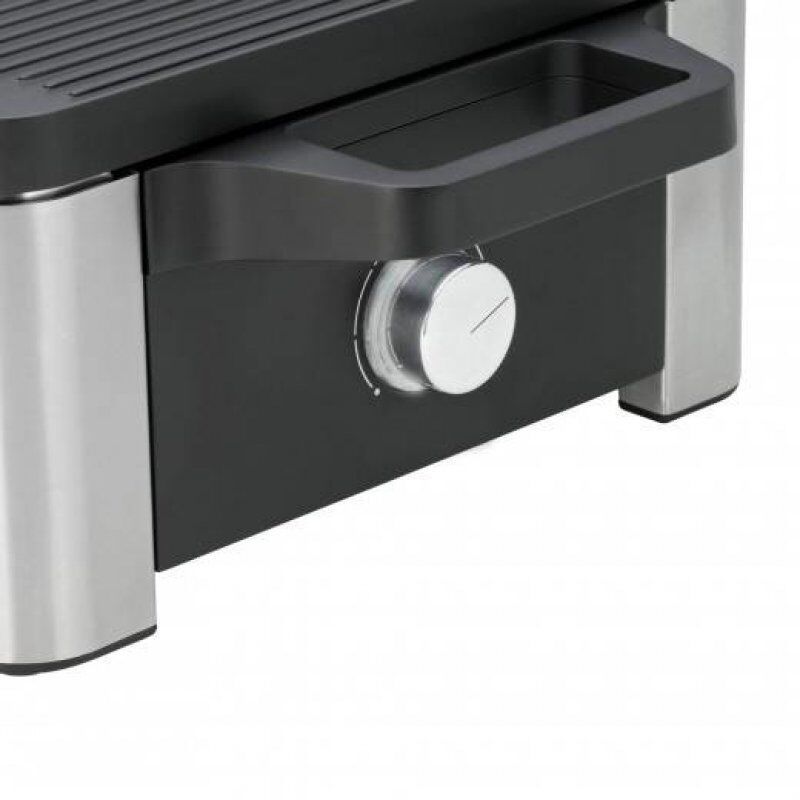 WMF 61.3024.5155 raclette grill 4 person(s) Black, Stainless steel