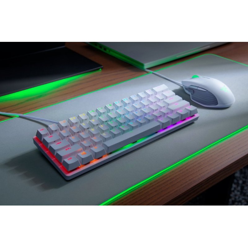Razer Huntsman Mini clavier USB QWERTY US International Blanc