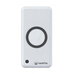 Varta 57908 101 111 banque d'alimentation électrique Lithium Polymère (LiPo) 15000 mAh Recharge sans fil Blanc