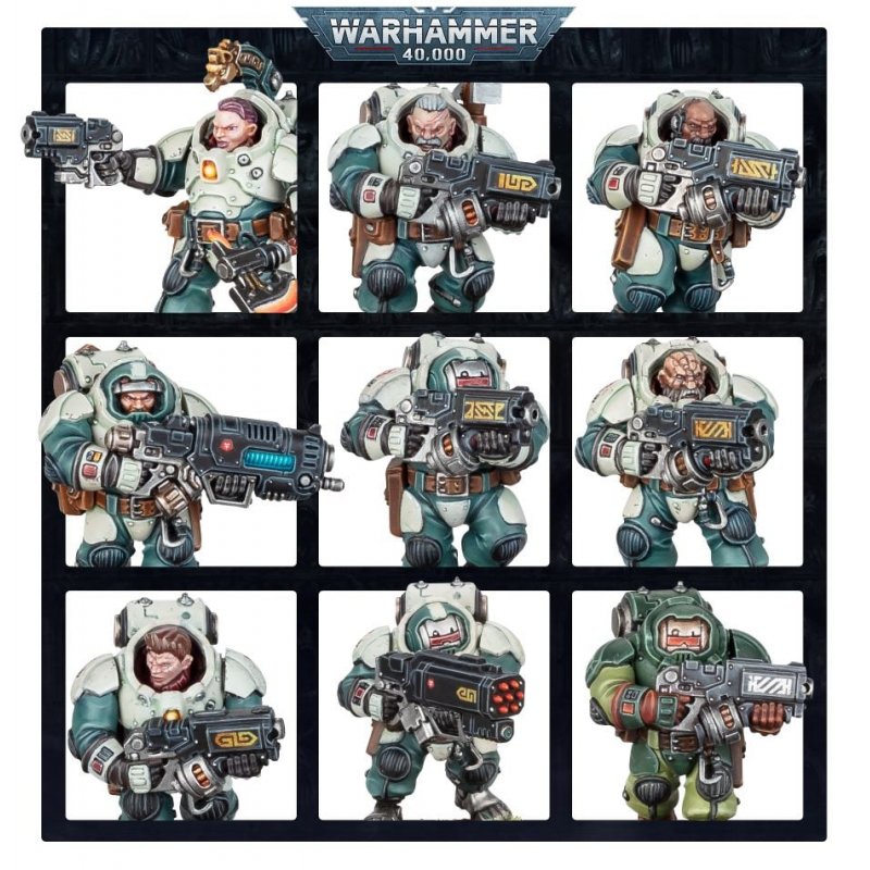 Warhammer 40k - Ligues de Votann Guerriers Atrekogs