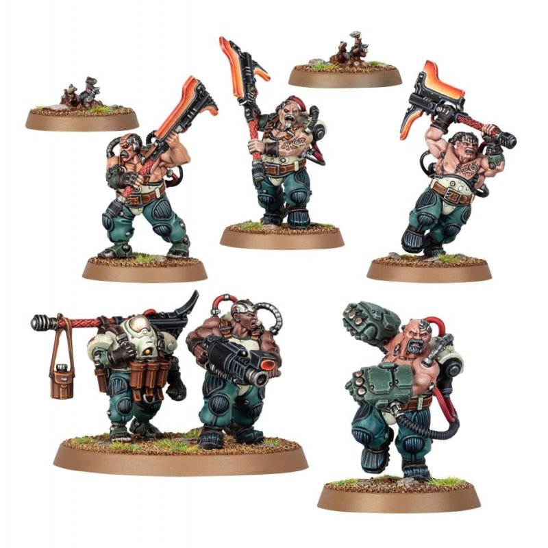Warhammer 40k - Ligues de Votann Berserks Cthoniens
