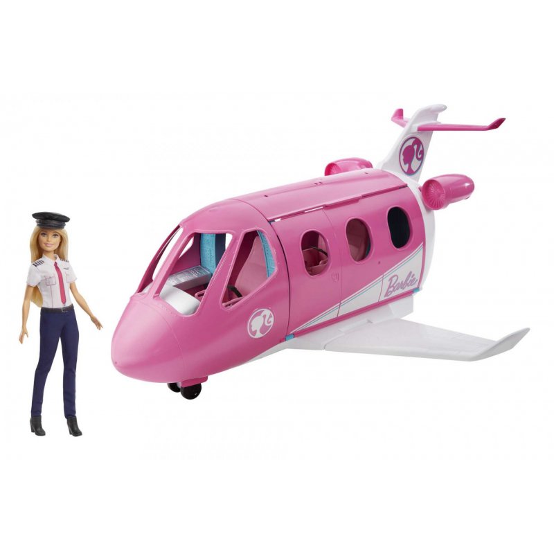 Barbie - Dream Plane with Pilot Doll (GJB33)