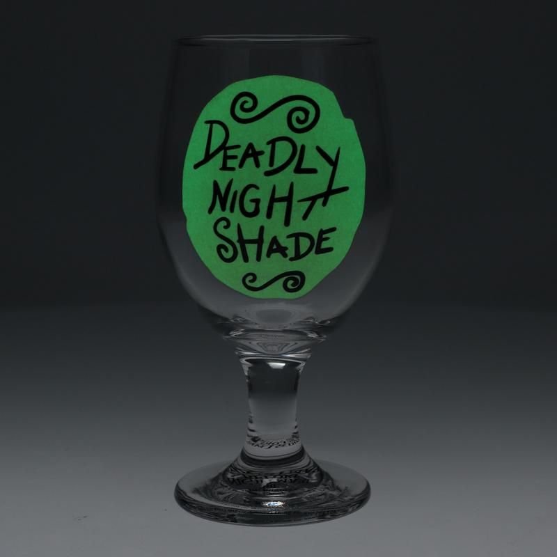 ETRANGE NOEL DE MONSIEUR JACK - Deadly Night Shade - Verre GITD 350ml
