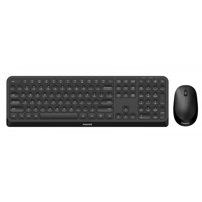 Desktop Philips SPT6307B Wireless Combo Slim Black