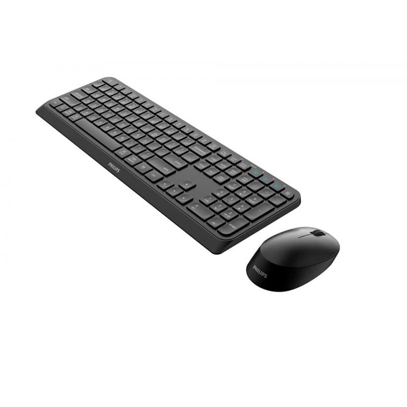 Philips 4000 series SPT6407B/31 clavier Souris incluse RF sans fil + Bluetooth QWERTY Anglais Noir