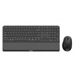 Philips 6000 series SPT6607B clavier Souris incluse RF sans fil + Bluetooth Noir