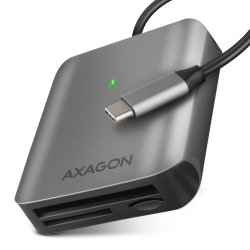AXAGON CRE-S3C Externer Kartenleser USB-C 3.2 Gen 1, 3-Slot, SD/microSD/CF, UHS-II