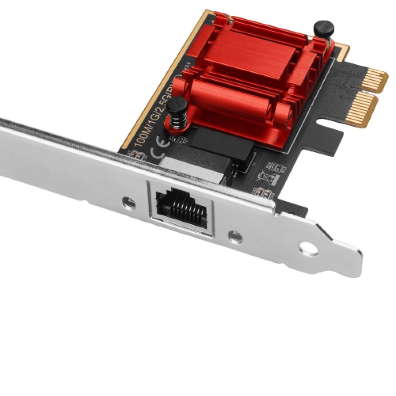 AXAGON PCEE-G25 PCIe-Adapter 2,5 Gigabit Ethernet, Realtek 8125 - RJ45
