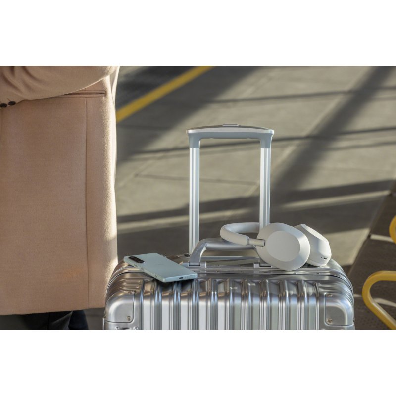 Sony WH-1000XM5 Écouteurs Avec fil &sans fil Arceau Appels/Musique Bluetooth Argent, Blanc