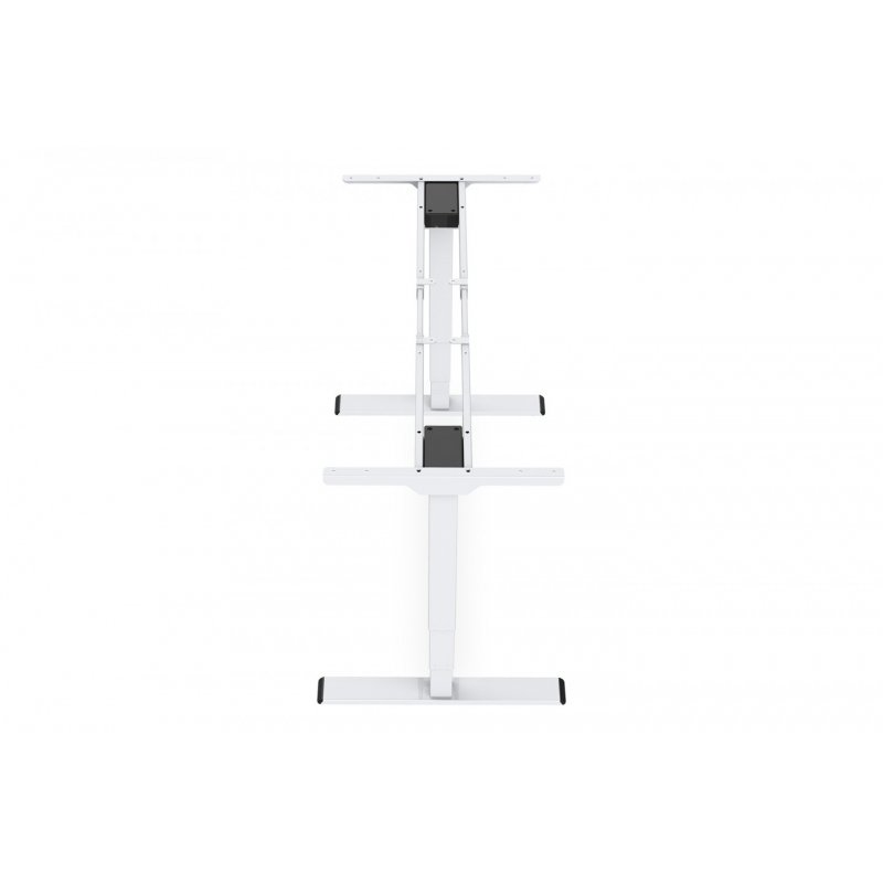 Digitus Electrically Height-Adjustable Table Frame, dual motor, 3 levels, white
