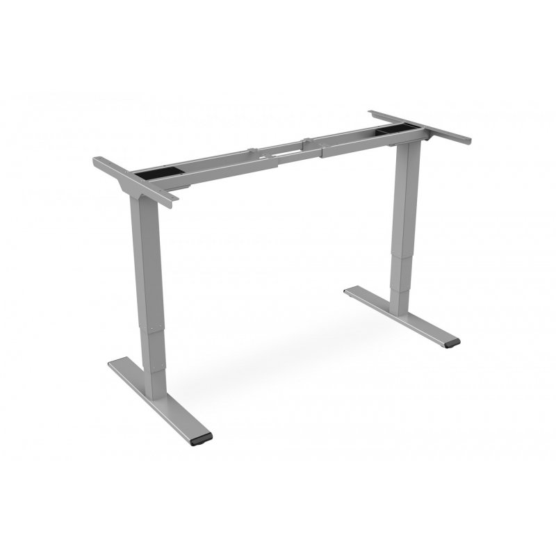 Digitus Electrically Height-Adjustable Table Frame, dual motor, 3 levels, gray