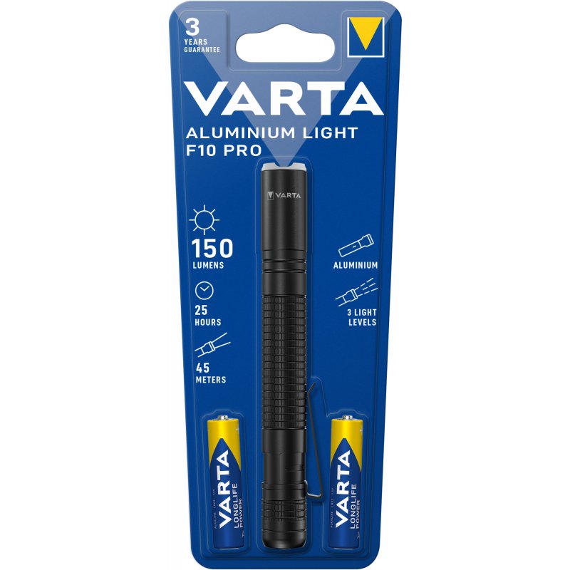 Varta 16606 Aluminium Lampe torche LED