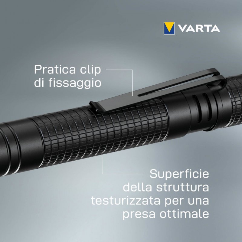 Varta 16606 Aluminium Lampe torche LED