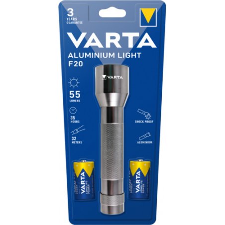 Varta 16607 101 421 torche et lampe de poche Aluminium Lampe torche LED