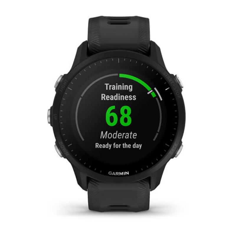 Garmin Forerunner 955 3.3 cm (1.3") LCD Digital 260 x 260 pixels Touchscreen Black Wi-Fi GPS (satellite)