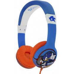 OTL Technologies SEGA Sonic the Hedgehog Kids Headphones Wired Head-band Gaming Multicolour