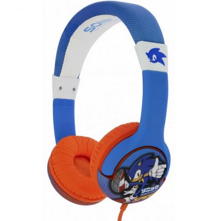 OTL Technologies SEGA Sonic the Hedgehog Kids Headphones Wired Head-band Gaming Multicolour