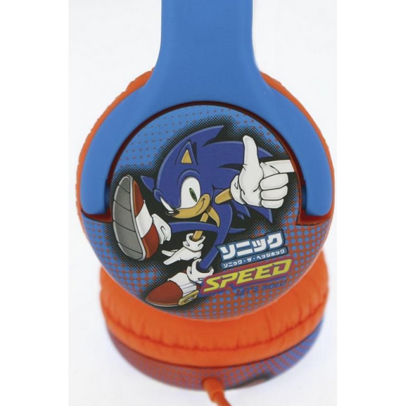 OTL Technologies SEGA Sonic the Hedgehog Kids Écouteurs Avec fil Arceau Jouer Multicolore