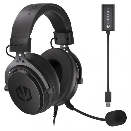 ENDORFY VIRO Plus USB Casque Avec fil Arceau Musique/Quotidien Noir