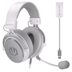 ENDORFY VIRO Plus USB Onyx White Casque Avec fil Arceau Musique/Quotidien Blanc