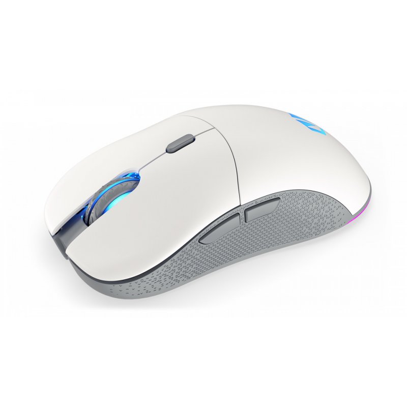 ENDORFY GEM Plus Wireless Onyx White mouse Ambidextrous RF Wireless + USB Type-C Optical 26000 DPI