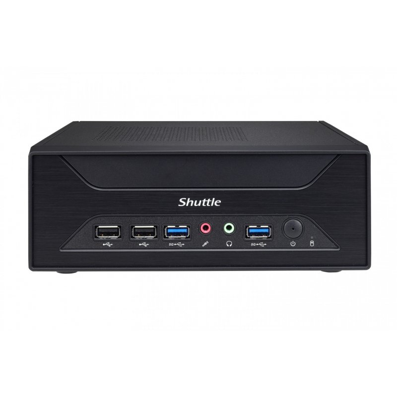Shuttle XPC slim Barebone XH510G - S1200, Intel H510, 1xDP, 1xHDMI, 1x PCI-E 16X, 1x LAN, 1x 2.5", 2x M.2, 24/7 permanen