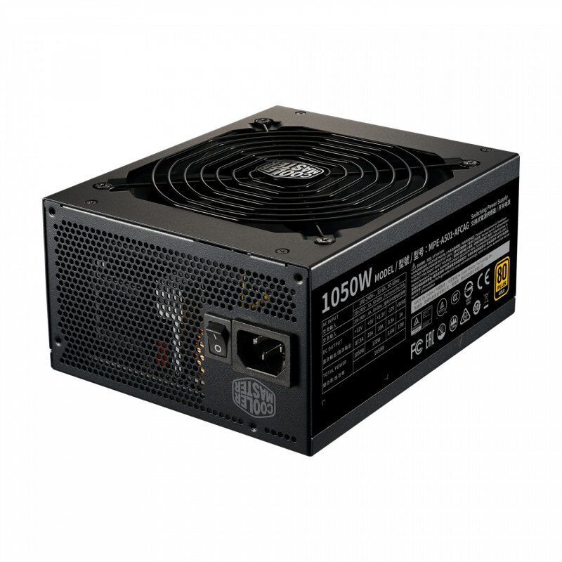 Cooler Master MWE Gold 1050 - V2 Full Modular unité d'alimentation d'énergie 1050 W 24-pin ATX ATX Noir