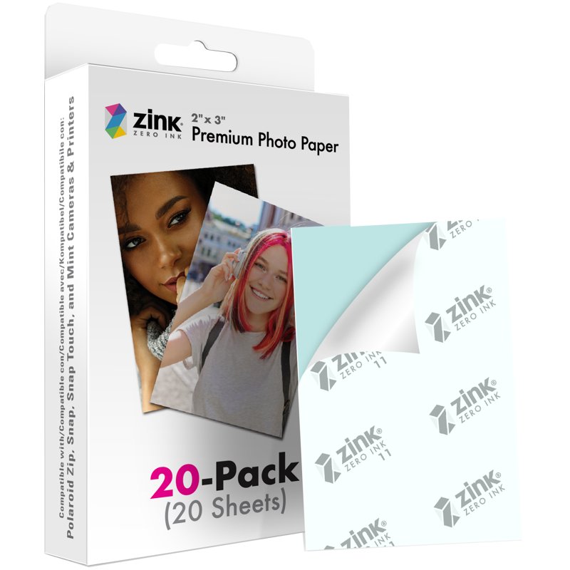 Polaroid - Zink Media 2x3 - 20 Pack