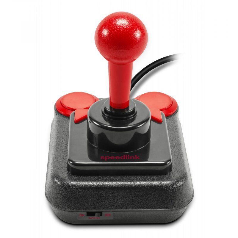 SPEEDLINK Competition Pro Extra Noir, Rouge USB 1.1 Joystick Analogique Android, PC