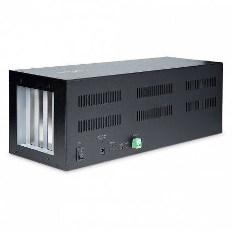 StarTech.com 4-Slot PCIe Expansion Chassis with PCIe x2 Host Card, PCIe 2.0 - 10Gbps, External PCIe Slots for Desktops/S