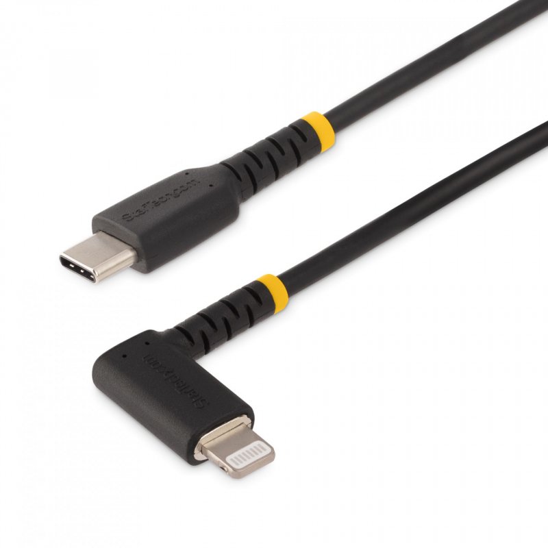 StarTech.com Câble USB-C vers Lightning de 1m - Cordon de Charge/Syncronisation USB Type-C vers Lightning en Fibre Aram