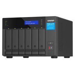 QNAP TVS-H674 NAS Tower Ethernet/LAN Noir i5-12400